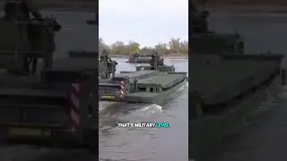 The Amphibie M3 &ndash; The Truck That Turns Into a BOAT! 🚤🚚#AmphibieM3 #MilitaryTech #EngineeringMarvel