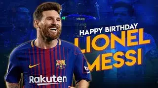 LIONEL MESSI BIRTHDAY VIDEO ❤️&zwj;🔥| WISH OP GAMING |