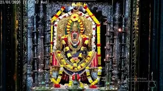 Shree Mahalasa Narayani Mahalasa Alankar & Madhyan Aarti  21st Jan 2026
