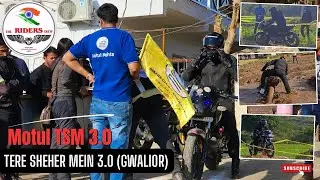 Motul TSM 3.0 Gwalior 🔥 | Tere Sheher Mein 3.0 | Epic Bikers Meet | The Riders Crew #motul #bikers