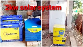 2kw solar system Eastman combo part 1
