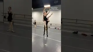 FIRST HELICOPTER LIFT?!?! 🚁😱 #ballet #lifting #tricks #ballerina #dancer