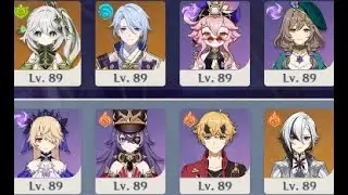 C1 Dori Lisa n Crimson Fischl - Nahida the Fastest the Golem Stunner