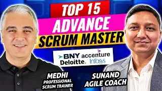 [Part 2]  15 Advance scrum master interview questions and answers ⭐ scrum master interview questions