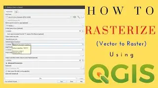 Rasterize Vector to Raster | Vector to Raster Conversion | Rasterize in QGIS