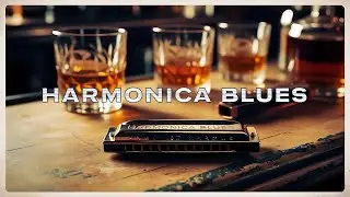 Harmonica & Whiskey Blues | Raw Southern Blues Jam for Soulful Nights