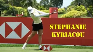 The professional's head speed is definitely different. She is Stephanie Kyriacou