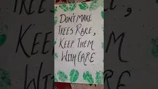 easy save environment slogan for students #trending #savetrees #dailypost #newpost #slogan #leaf