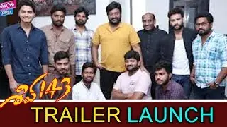 Shiva 143 Movie Trailer Launch || Sailesh || Yeisha Adarah || C Kalyan || YOYO Cine Talkies