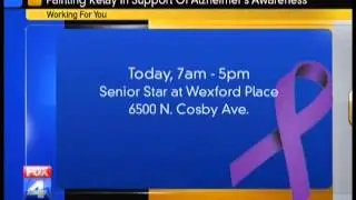 WDAF-FOX Kansas City News, Senior Star at Wexford Place Longest Day Celebration Announcement