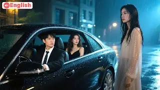 In the heavy rain, husband ignores wife, drives off with mistress, tragedy strikes, he panics