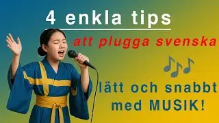 How to learn Swedish Effectively with Songs 🇸🇪Svenska f&ouml;r Nyb&ouml;rjare //L&aring;ten att Memorera Ord Enkelt!