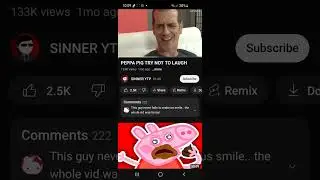 Your everday totally fine peppa pig who is totally not being weird in this video