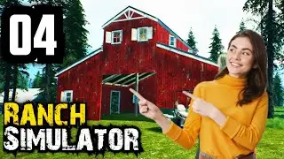 Building Barn House In Ranch Simulator | Ranch Simulator Techno Gamerz | Ranch Simulator Part 4 |