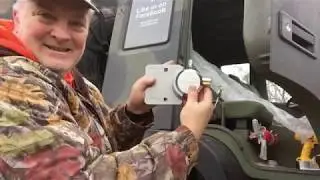 FMTV CAB DOOR LOCK Installation #9
