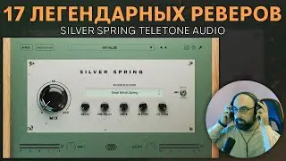 17 ЛЕГЕНДАРНЫХ РЕВЕРБЕРАТОРОВ В ОДНОМ ПЛАГИНЕ! | SILVER SPRING TELETONE AUDIO
