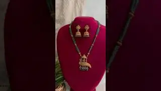 Grace in Green | Traditional Green Beads Haram Set for a Regal Look