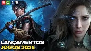 Top 20 NOVOS JOGOS que ser&atilde;o LAN&Ccedil;ADOS em 2026 e AL&Eacute;M (PS5/XBOX SERIES X-S/SWITCH 2/PC)