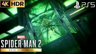 Harry Venom Transformation Scene Marvel's Spider Man 2 Harry Transformation Scenes 4K ULTRA HDR