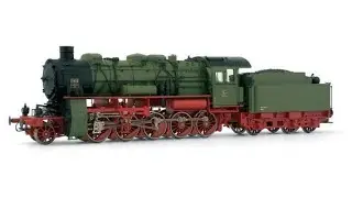 Rivarossi K.W.St.E. Class G12 Steam Locomotive pulling M&auml;rklin K.W.St.E. Freight Train