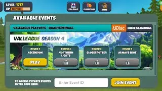 Valleague Season 4, Quarterfinals, Round 1. Disc Golf Valley