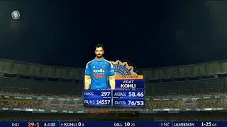 King Kohli stunning 93 | IND VS NZ ODI 2026 | Real cricket 24 enhance graphics gameplay 