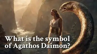 What is the symbol of Agathos Daimon? Greek Mythology Story