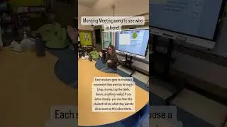 Morning Meeting Song Idea!