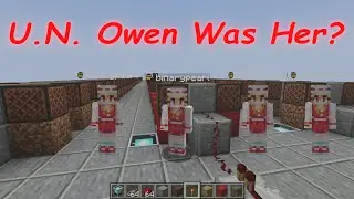 東方 - U.N. Owen Was Her?  - Touhou Minecraft note block song