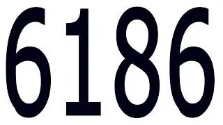 6186