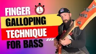 How to Gallop on Bass Guitar