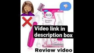 Veet trimmer review | khyati soni