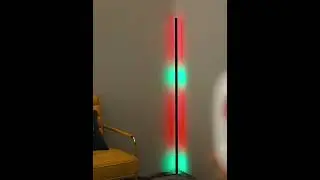 Modern Remote control Led Interior Bedroom Corner Lamp - RGB color