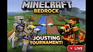Minecraft Jousting Event  |   #minecraft  #minecraftspear
