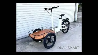 GWA Dual Motor e-Cargo Bike | DUAL SMART | Heavy Loading Uphill