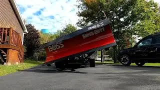 BOSS SUPER DUTY SNOW PLOW WITH ACCESSORIES