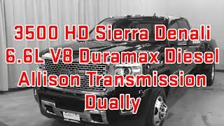 2016 GMC Sierra 3500HD Denali Crew Cab 4WD DuraMax Diesel V8 Dually Oshawa ON Stock # 160608