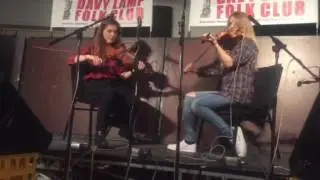 Imogen Bose Ward and Anna Hughes at Davy Lamp Folk Club