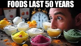 8 Foods That Last 50+ YEARS! Emergency Survival Food Storage Secrets (SHOCKING Truth)