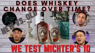 Does whiskey change over time? | Michter's 10 year - open bottle vs. new bottle | Curiosity Public