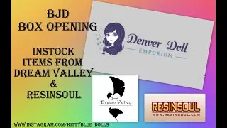 BJD Box Opening In stock Items from Denver Doll Emporium