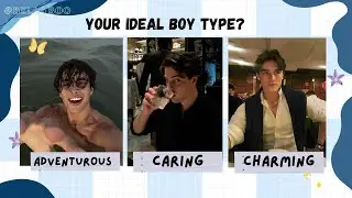 Find Your Ideal Boy Type Quiz! ✨💜 | Fun Personality Quiz!