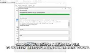 HOW TO ADD, REMOVE AUDIO VIDEO WITH MKVMERGE MKVTOOLNIX