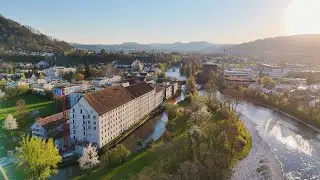 Turgi, Baden Aargau, Switzerland / 4K Drone Footage by Alex Herzig