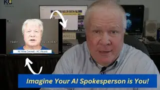Imagine an AI spokesperson for your business and looks professional, delivers your message perfectly
