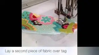 Tag-A-Long Embroidery from www.HopeYoder.com