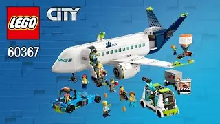 LEGO&reg; City Passenger Airplane (60367)[913 pcs] Step-by-Step Building Instructions @TopBrickBuilder