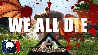 ARK Valguero BOSS FIGHT (Deinonychus & John Madden!)