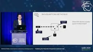 Q2B 2021 | Realizing the Potential of Quantum Cybersecurity | Duncan Jones | CQC