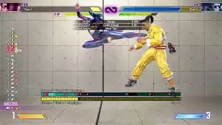 Juri Fuzzy Instant Overhead Wall to Wall Combo?!